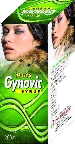 Parth Gynovic Syrup, For Health Supplement, Bottle Size : 200 ML