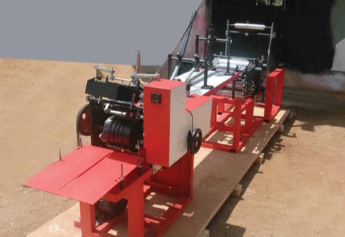 SMBI Blue Paper Bag Making Machine