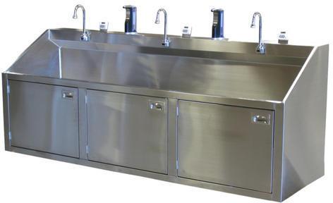 Stainless Steel Scrub Station