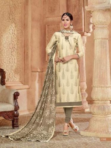 Ladies Churidar Unstitched Suits