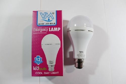 OEM Round Ceramic RECHARGEABLE LED BULB 12W, Certification : ISO