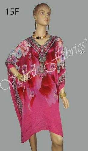 Cotton Digital Printed Kaftan, Packaging Type : Packet, Polythin, Poly Bag