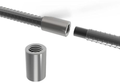 Round Iron Polished Rebar Coupler, For Jointing, Feature : Crack Resistance, Durable, Fine Finished