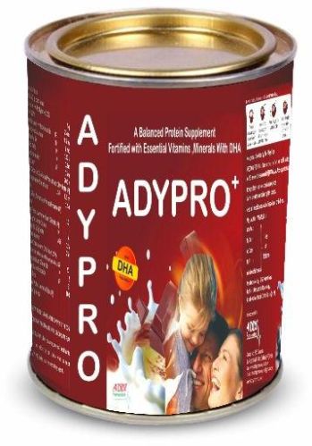 Adypro Protein Powder, Color : Brown, Certification : Fassi, Packaging Type : Tin, Plastic Jar