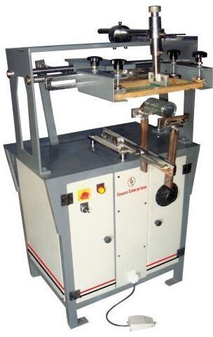 Semi Auto Round Screen Printing Machine