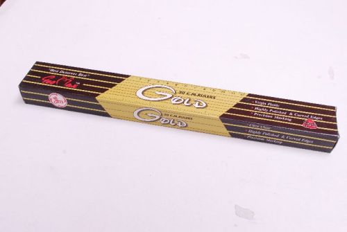 Printed 12 Gold Plastic Ruler, Feature : Durable, Eco Friendly, Excellent Finish