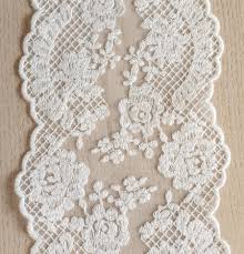 Plain Sequence Lace Trimming, Length : 12inch, 18inch, 24inch