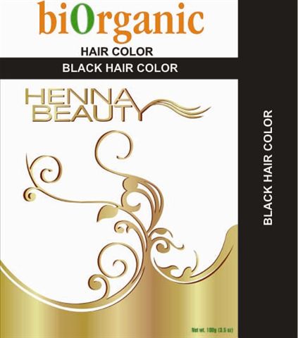 Organic BIO Black Hair Color, For Personal, Certification : SGS