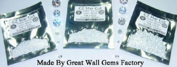 1-10mm Cubic Zirconia Round