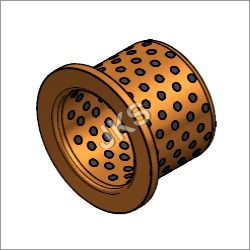 Round Bronze Alloy Self Lubricating Bearing