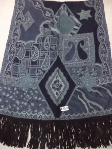 Lucky Woolen Jamawar Shawls, Gender : Women