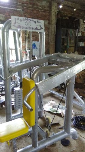 Rectangular Iron Sitted Bench Press, For Gym, Feature : High Utility