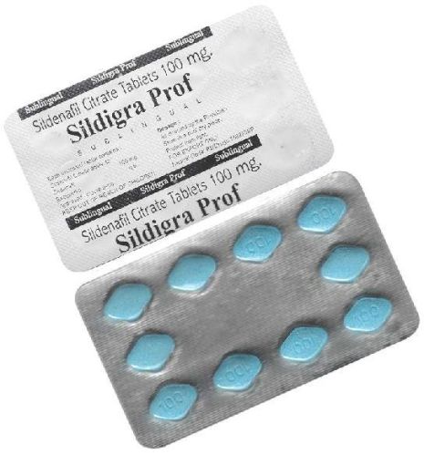 Sildigra Prof 100 Mg Tablets (Sildenafil Citrate 100mg)