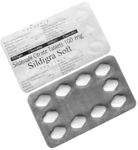 Sildigra Soft 100 Mg Tablets (Sildenafil Citrate 100mg)