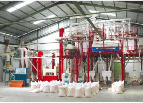 Corn Flour Making Machine, Packaging Type : Red
