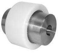 Metal Nylon Gear Couplings, Color : White, Silver