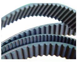 Gates PVC Rubber Timing Belts, Color : Black