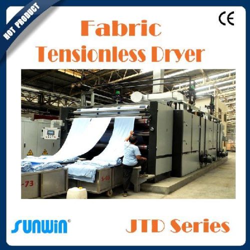 Pre Shrinkage Single Pass Fabric Dryer, Brand Name : SUNWIN