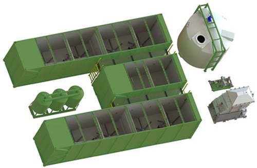 MBBR Sewage Waste Water Treatment Plant