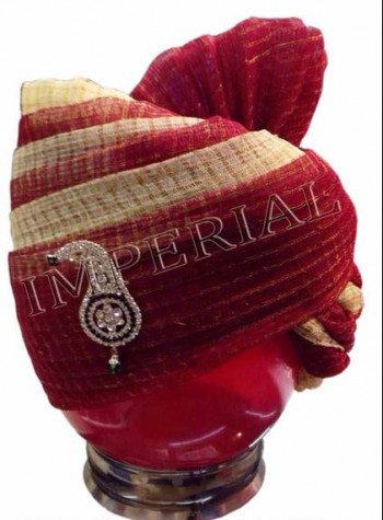 Cotton Imperial Designer Turban, For Wedding, Gender : Female, Male