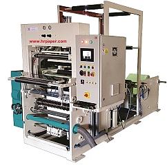 Thermal Paper Slitting Machine With One Colour Flexo Printing Unit (HR SR 120 FP)
