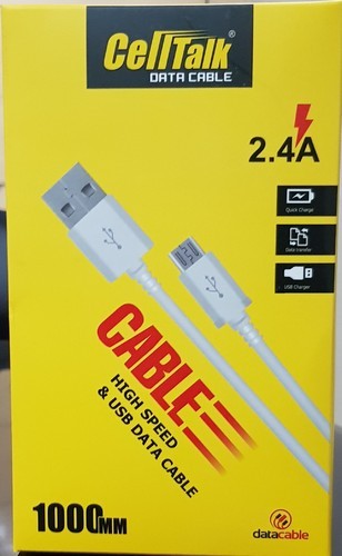 USB Data Cable, Color : White