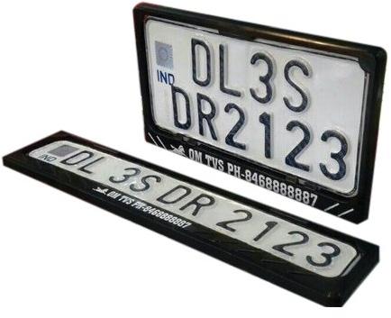 2 Wheeler Number Plate Frames
