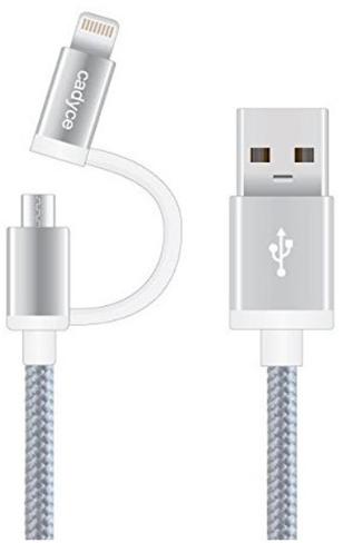 USB Cable, Color : Silver