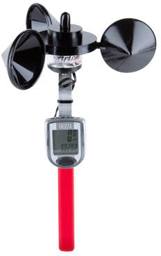 Handheld Anemometer, Color : Black