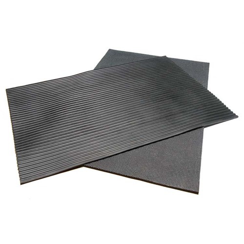 Ranelast Rectangular EPDM Rubber Pads, For Constructional, Color : Black