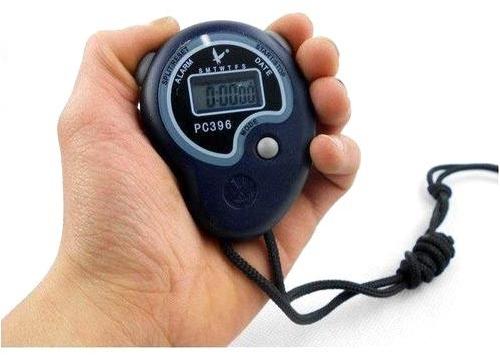 Digital Stopwatch, Color : Black