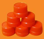 Plastic Red Bottle Caps, Plastic Type : HDPE