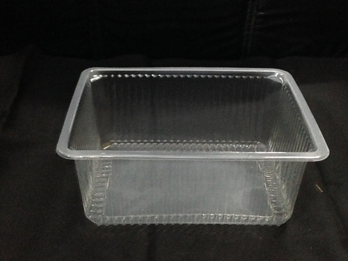 Rectangular Plastic Sealable Packaging Trays