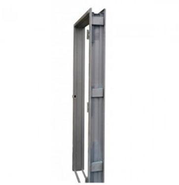 Polished Plain Mild Steel Door Frame 6.5x3.5