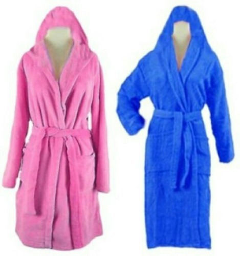 Plain Hooded Bathrobes, Gender : Unisex