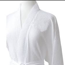 SOHAM 100% COTTON Plain Waffle Bathrobe, Size : S/M/L/XL