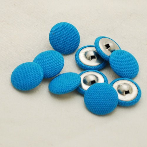 Fabric Button, For Garments, Shape : Round