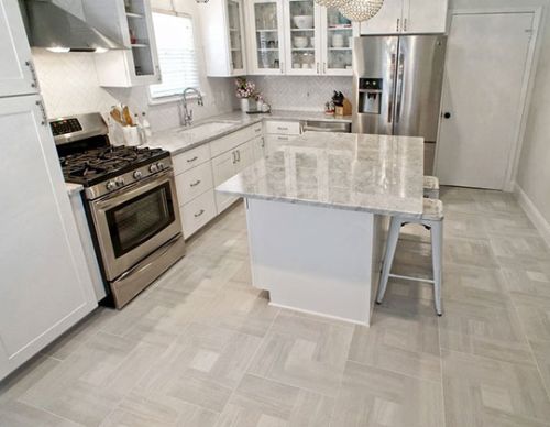 Polished Procelain Porcelain Kitchen Tiles, Shape : Rectangular, Square
