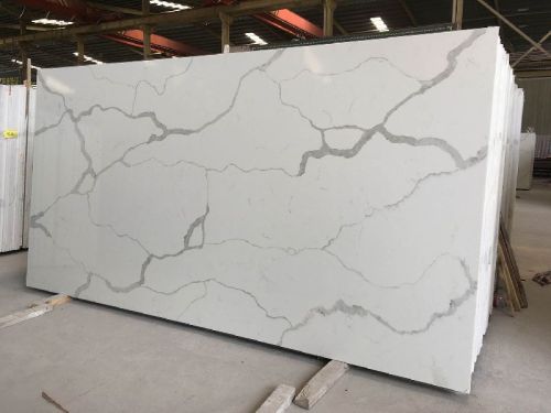 Polished Granite Stone White Quartz Slabs