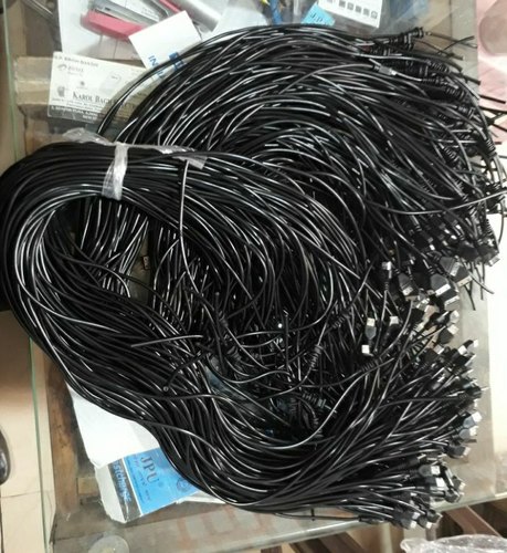 Mobile Phone Charger Wire, Color : Black