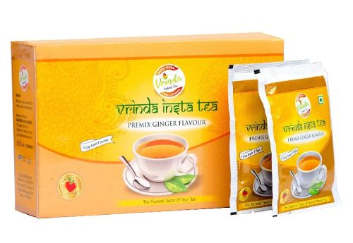 Vrinda Ginger Flavour Instant Tea Premix