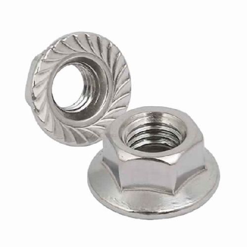 DIN 6923 Flange Nut, Color : Metallic