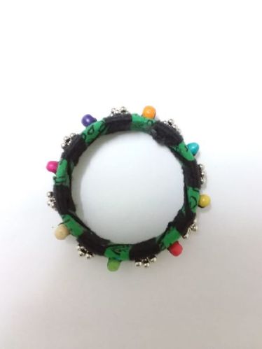 Textile Handmade Fabric Necklace, Style : Bangles