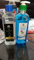 Hand sanitizer gel, Brand Name : Dettol