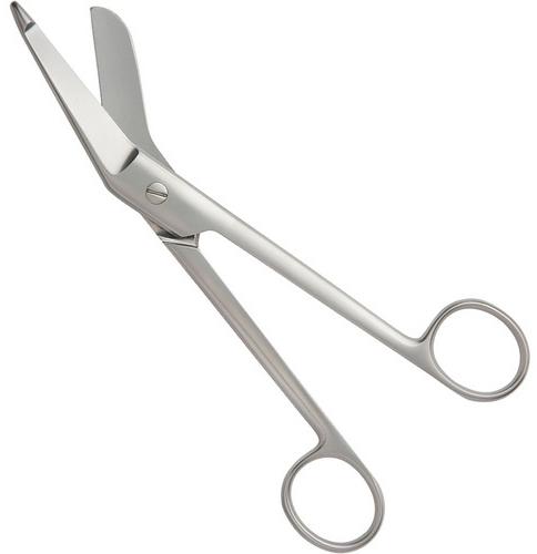 Stainless Steel Stainless Steel Stainless Steel Bandage Scissor, For Hospital, Size : 6inch, 8inch