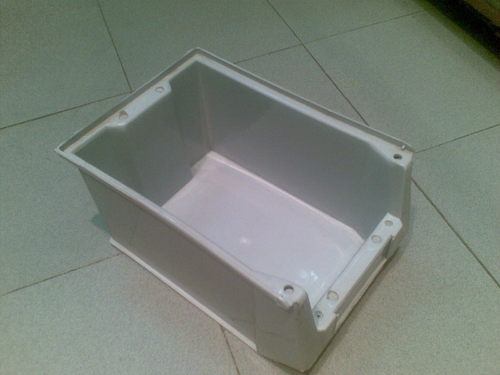 Plastic Stackable Bins, Shape : Rectangular