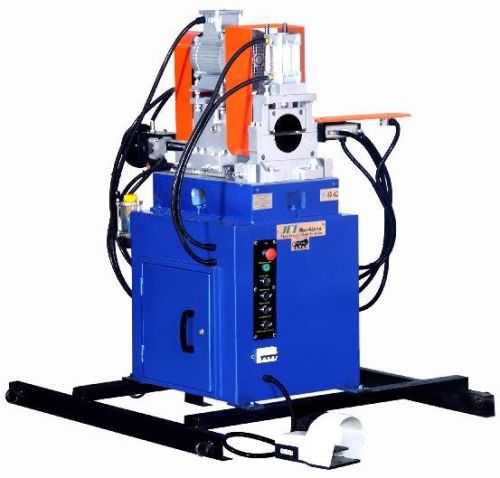 Electric Semi Automatic CHAMFERING MACHINE FOR PIPE, Color : Blue