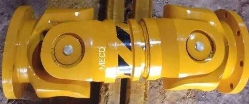 Plus Shaped Alloy Steel Cardan Universal Joints, For Connecting Rigid Rods, Color : Yellow