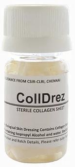 COLLDREZ - COLLAGEN SHEET DRESSING, For Clinic, Clinical, Hospital, Feature : Flexible, Skin Friendly