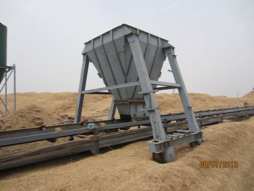 Biomass Bail Breaker Conveyor System, For Material Transmission, Voltage : 220 Volts